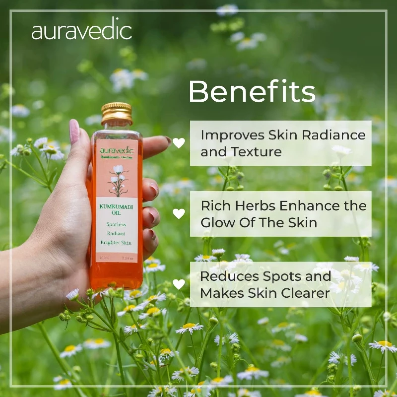 Auravedic Kumkumadi Oil, 100 ml-3.webp